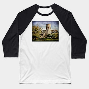 St Margarets Church Burnham Norton Baseball T-Shirt